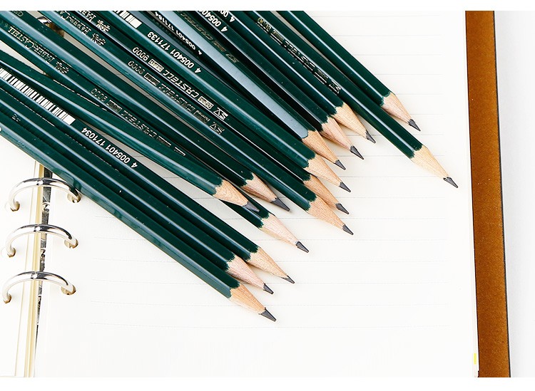玉泉韵德国铅笔9000素描美术绘画铅笔速写专业设计绘图书写铅笔f单支