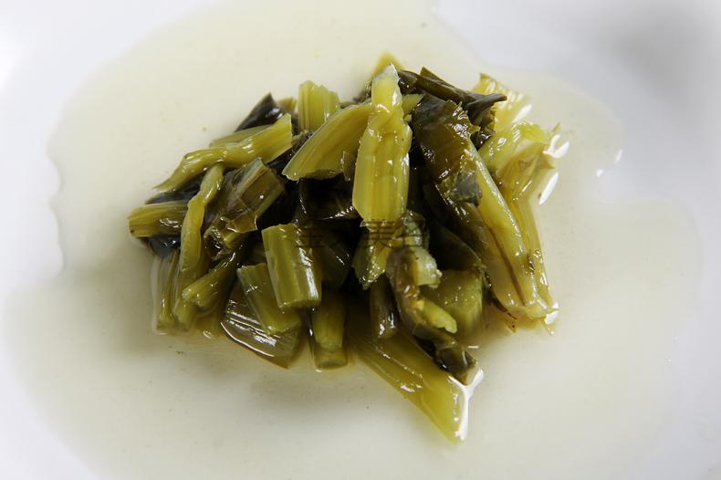 宁波特产鄞州雪菜雪里蕻 腌菜下饭菜咸菜4罐装 雪菜200g*2罐 笋丝雪菜