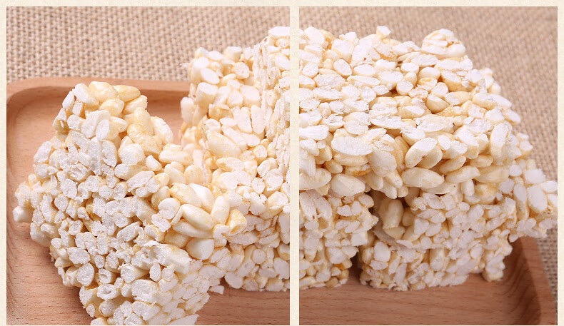 炒米糕手工大米酥米花糖炒米糖花手工谷花子烤糖传统农家零食500g 纯