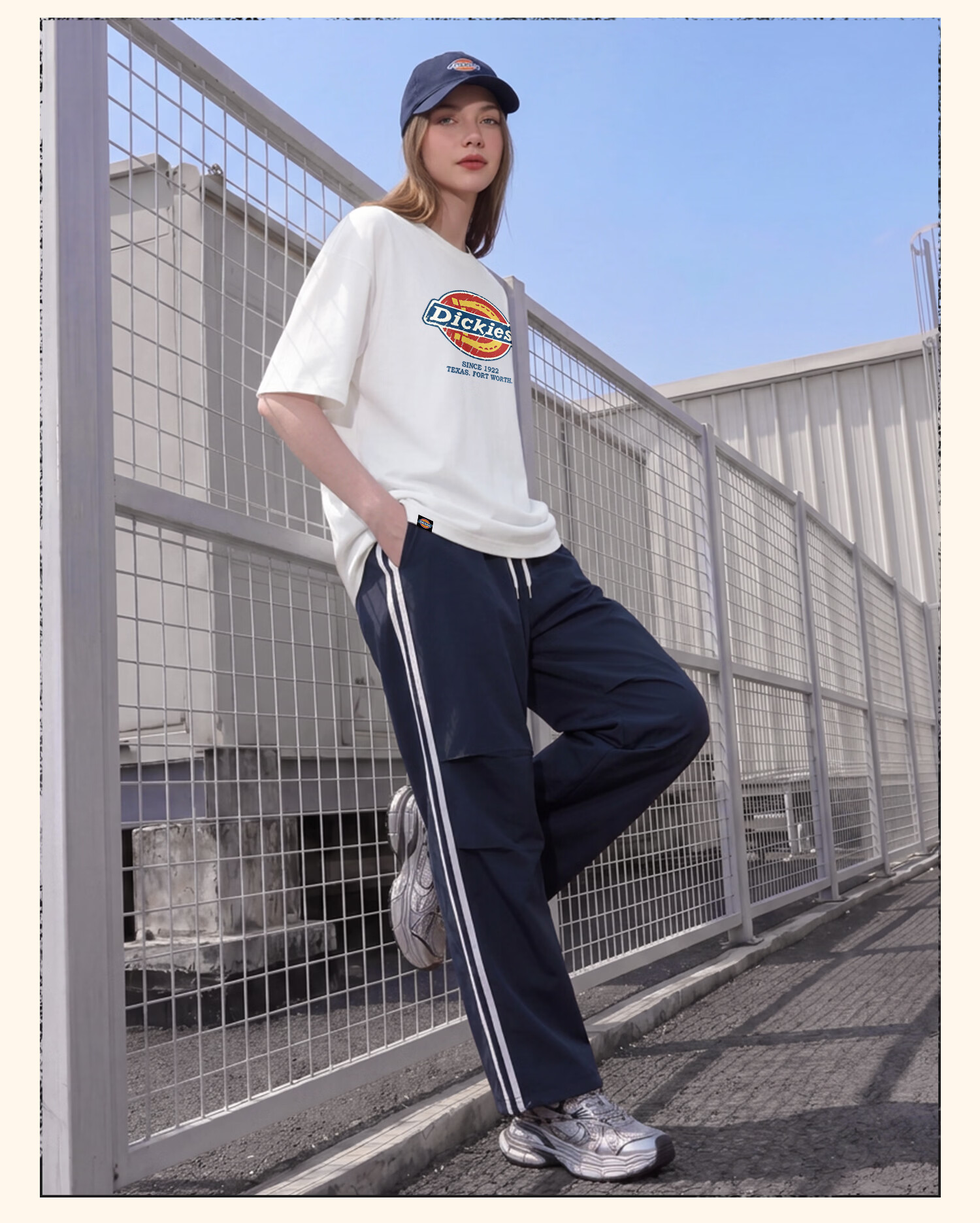 Dickies Dikushe Pure Cotton Short Sleeve T-Shirt Women 2026 New Classic Loose Slim Summer Top C 14