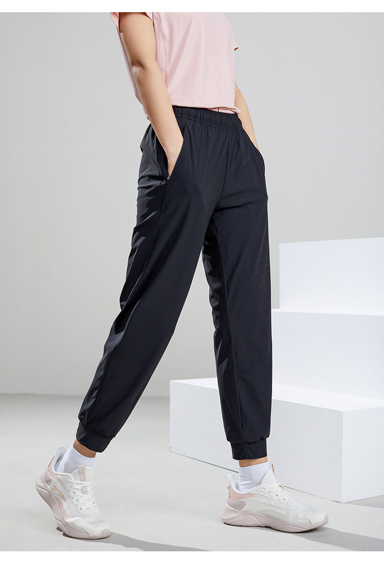 冰丝系列安踏运动长裤女夏针织冰丝长裤薄款休闲运动裤官方网店