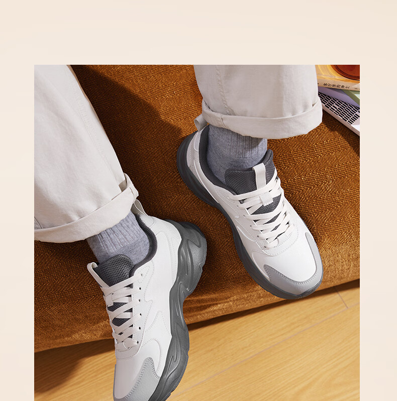 361° Yunjuan Men's Casual Sports Shoes Trendy Versatile Waterproof Non-slip Durable 672636704-2 31