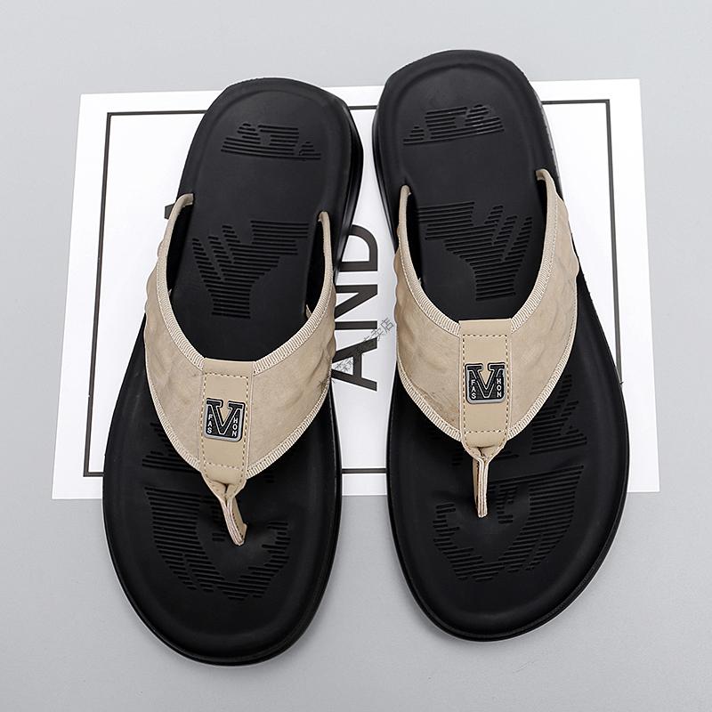 木林森mulinsen拖鞋男夏家用防滑潮流男士潮拖外穿网红沙滩鞋鞋子韩版
