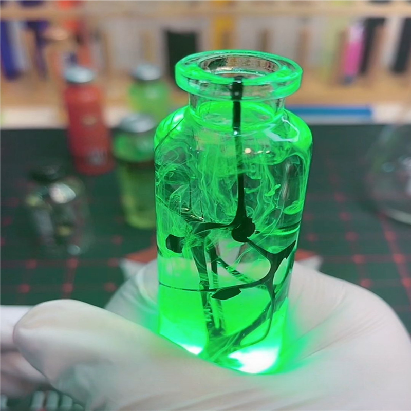 生化危机病毒毒株标本模型透明玻璃密封瓶手工制作螺旋体儿童玩具 短