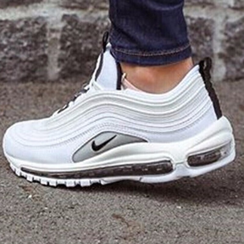 nike耐克女鞋 新款air max 97 子弹头复古气垫运动跑步鞋921733 ct