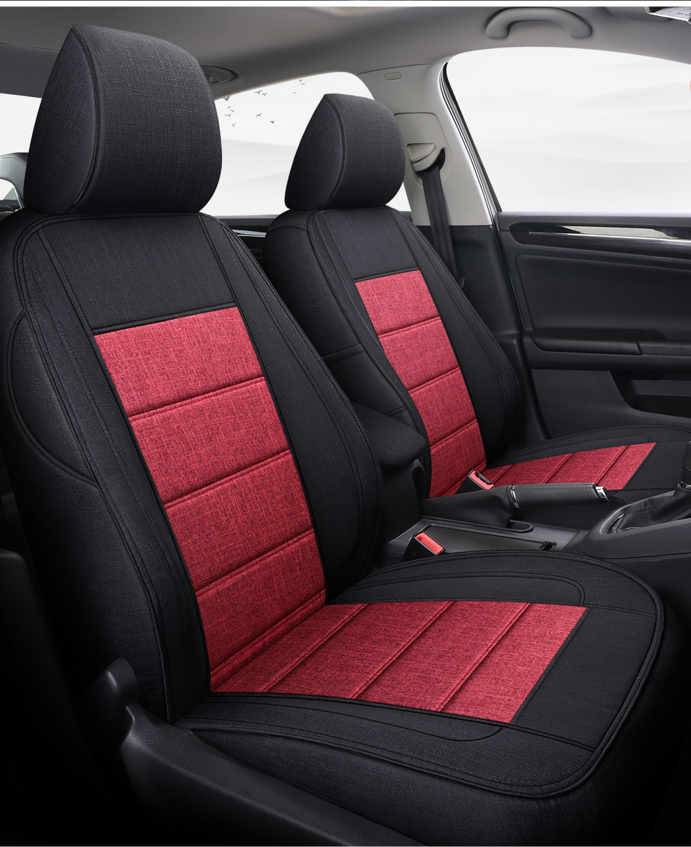 汽车专用座套全包朗逸蔚领polo捷达桑塔纳宝来苏格兰布套坐垫布艺