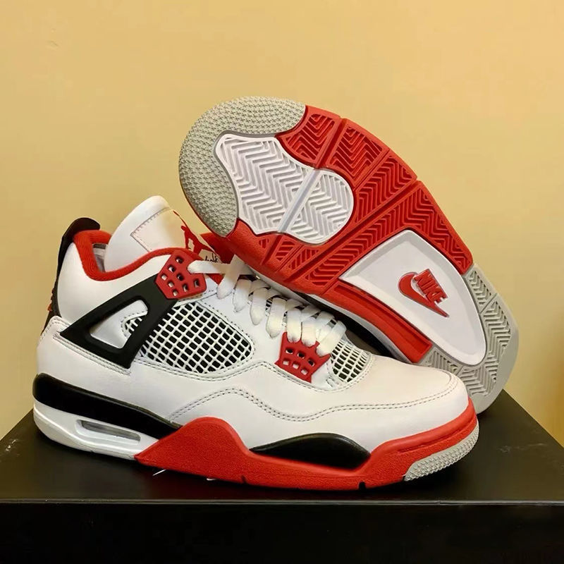 凡逸芙官方自营【捡漏】aj4红蓝鸳鸯气垫篮球鞋男潮流复古缓震运动鞋