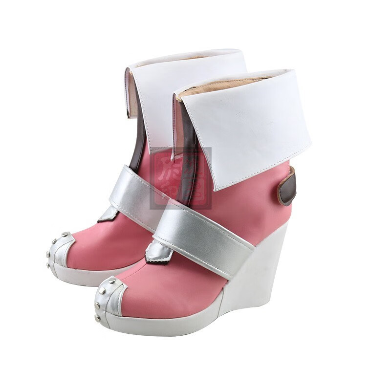 王者荣耀 天狼溯光者伽罗cos鞋 伽罗太华/花见巫女cosplay鞋子 伽罗