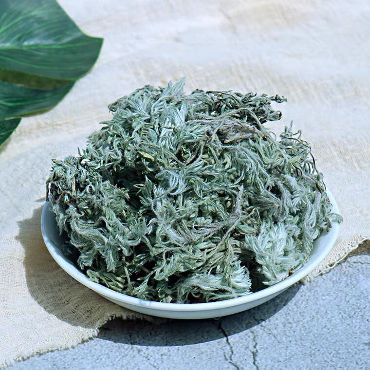 茵陈 野生茵陈茶整颗茵陈蒿茶新鲜泡水绵茵陈中药材 500克【图片 价格