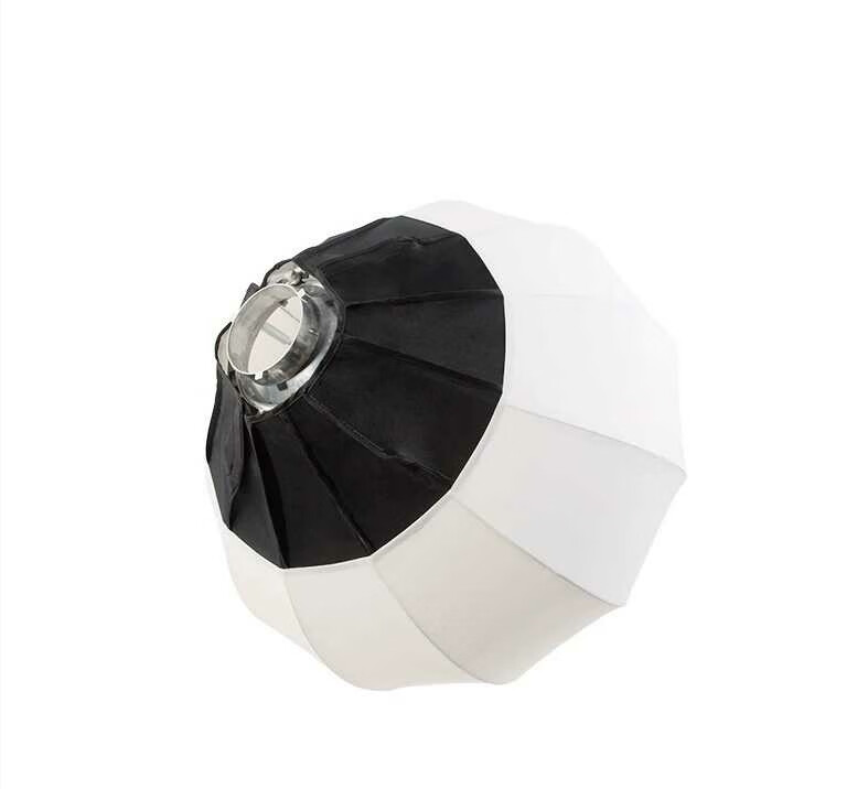 妙图直播柔光球65cm球形柔光罩柔光箱便携摄影灯球罩闪光灯笼保荣卡口