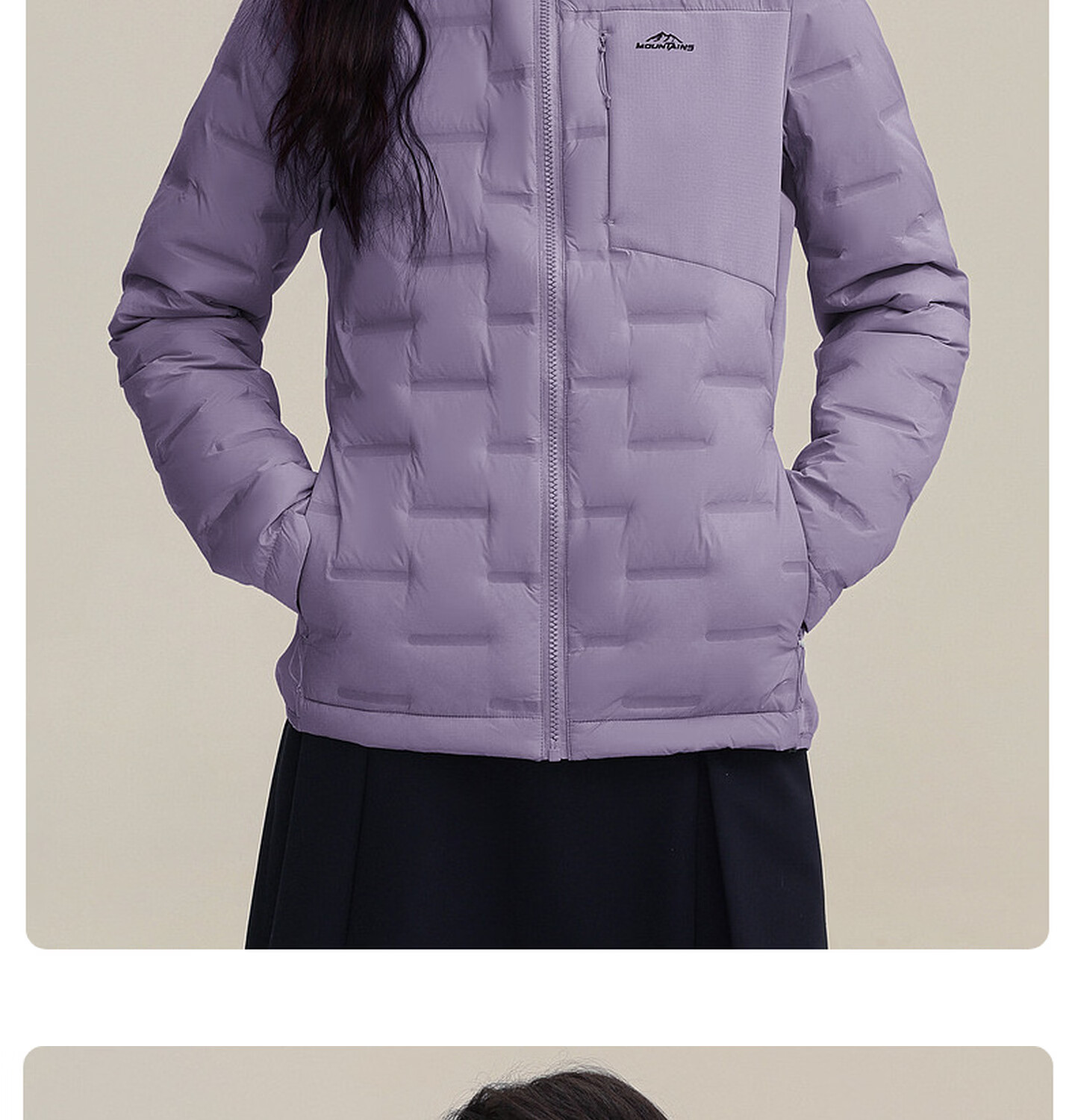 YAYA Lightweight Down Jacket Women Autumn Winter Thin Short Lightweight Warm Stand Collar Fashion Casual Coat 34