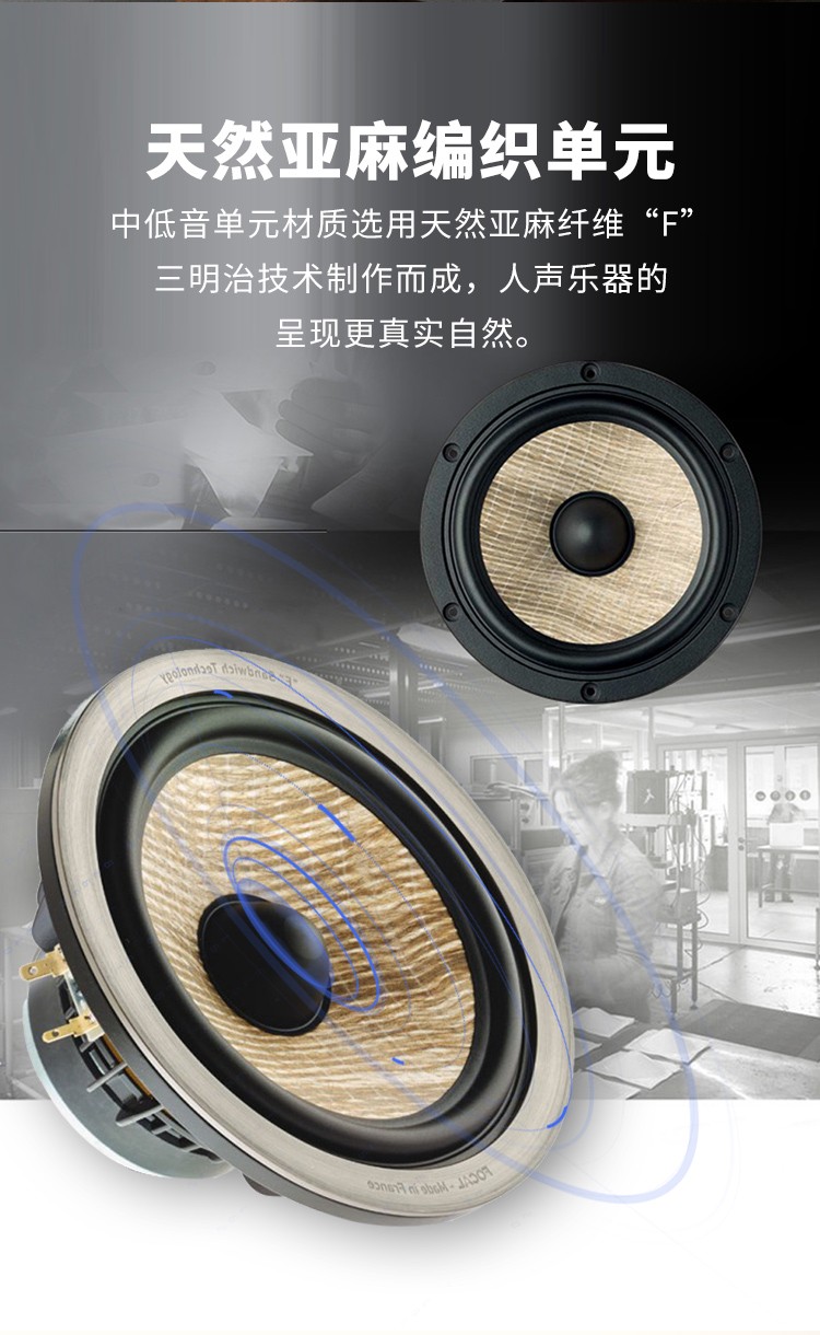 focal 劲浪音响 906 无源音箱家庭影院hifi2.