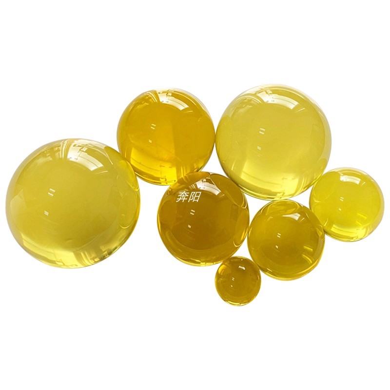 亚克力水晶胶树脂悬浮表演玩耍杂技舞台魔术球 纯透明 直径80mm 重330