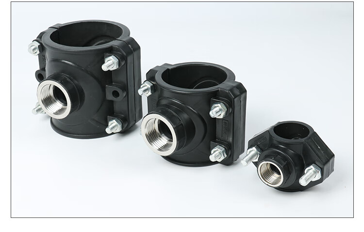 pe增接口 pvc增接口 ppr增接口 给水管通用钢内丝增接口哈夫节快接