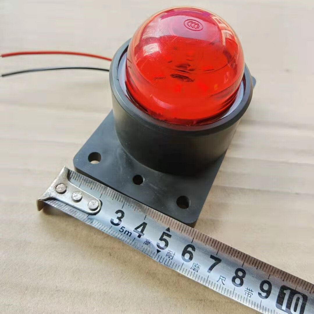 箱货车车厢顶灯防水高亮led示宽灯12v24v大货车示廊灯橡皮四角灯