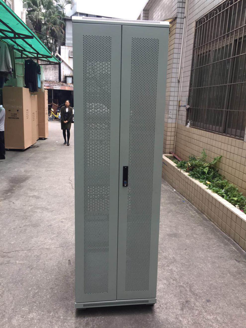 适用于金盾机柜nd6942mb黑色网门机柜42u网络机柜2米前后网门机柜nd