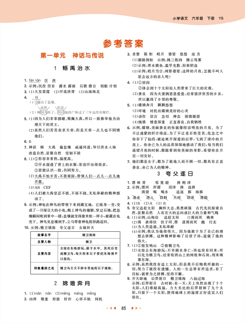 包郵2019春53天天練 小學語文 六年級下冊 語s版ys 曲一線五三小兒郎