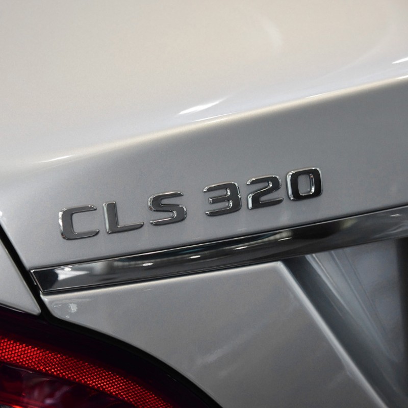 适用于标跃17-18款奔驰cls260 cls320字标cls350数字标cls400尾标cls