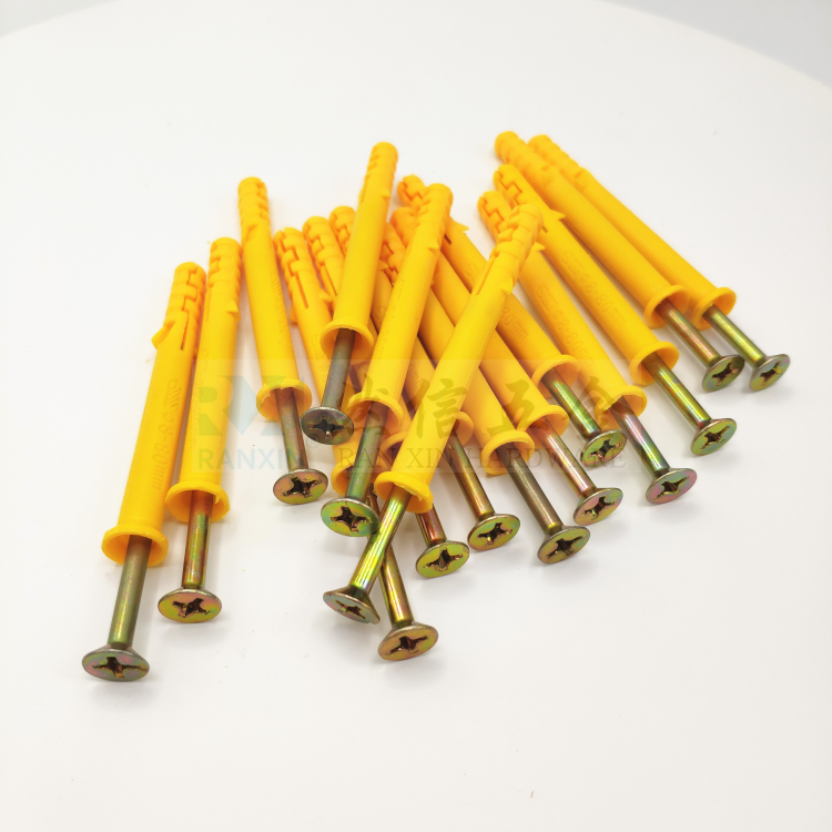 爱凯西尼龙塑料膨胀螺丝6m8m10加长膨胀管胀栓锚栓胀钉涨塞美固钉橱柜