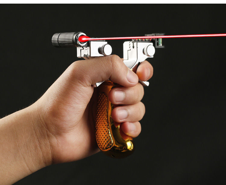 新款弹弓98k高精度户外激光弹工竞技弹弓大全成人儿童玩具98k灰色红外