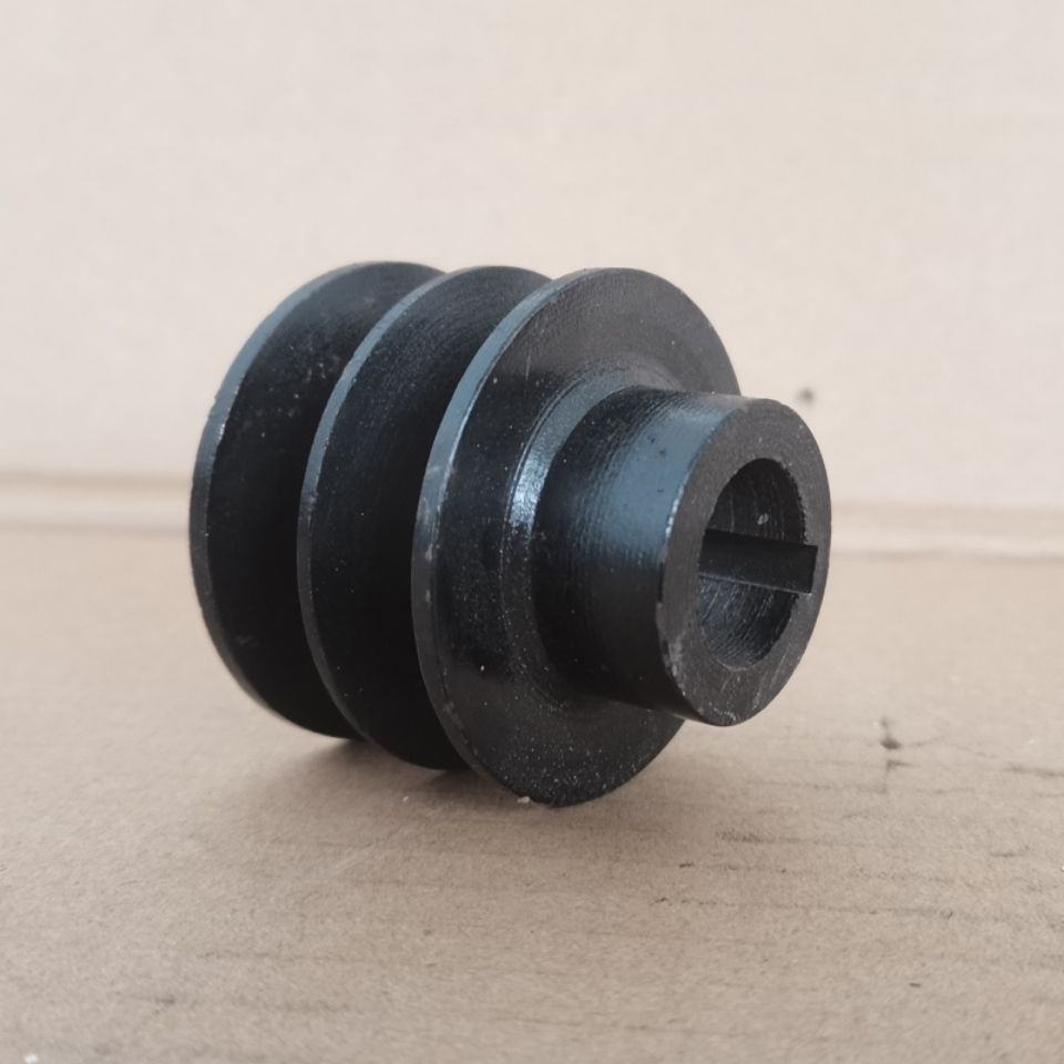 微耕机发动机旋耕机农用配件 168f170f汽油机外径55双槽a型皮带轮 微