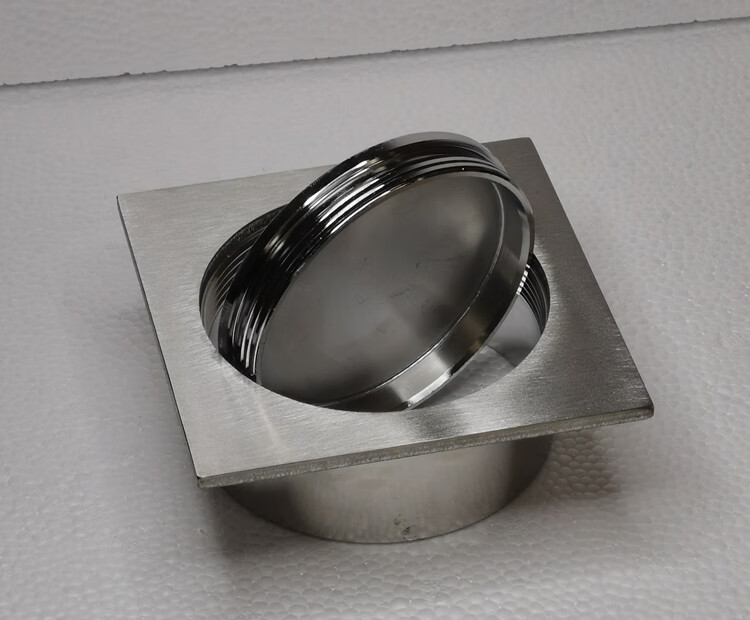 曜山全不锈钢清扫口304不锈钢检查口铸铁管检修口扫除口dn50/75/100