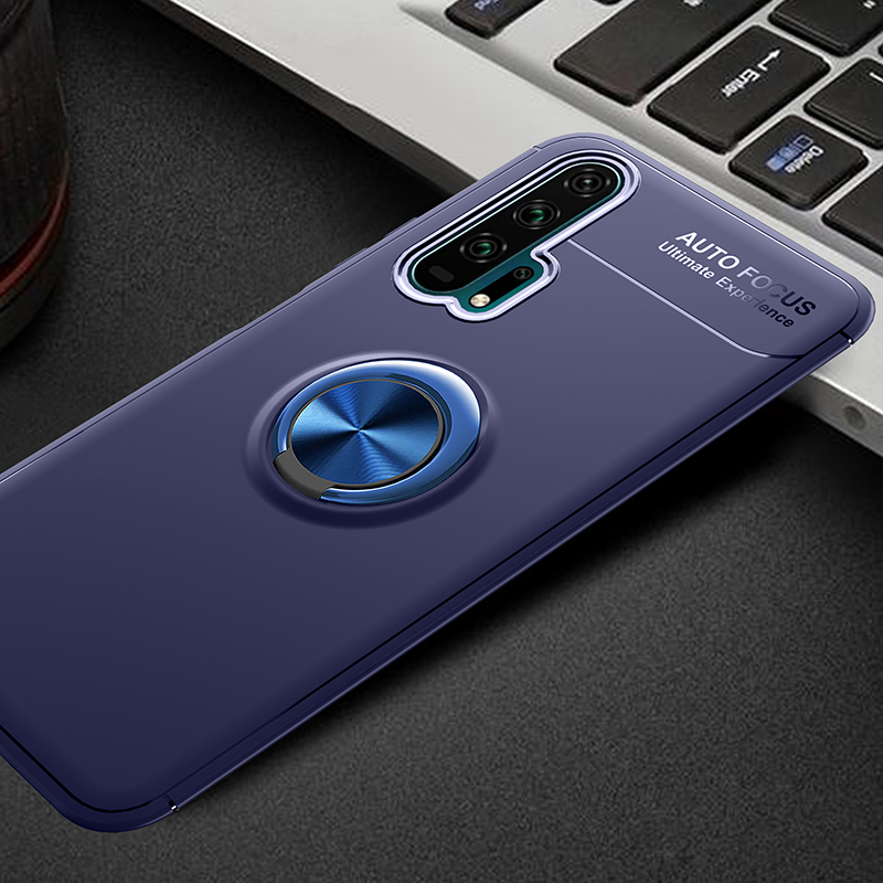 dioedf 华为荣耀20手机壳yal-al00隐形磁吸honor20pro一体金属指环