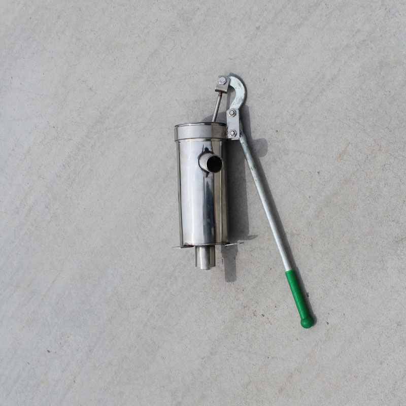 不锈钢压水井老式压水井摇水泵手动压水井家用河边菜园 小号井【图片