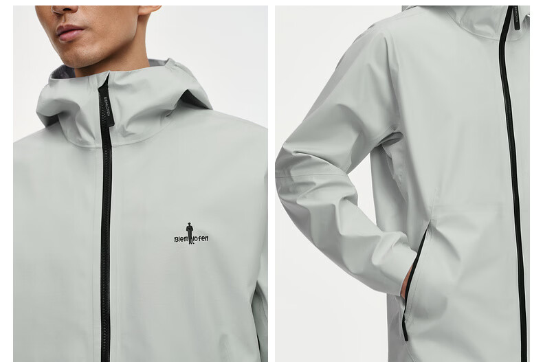 Biyinlefen [Lightweight Three-Proof] Green Golf Shell Jacket 2026 Spring New Men's Outdoor Waterproof Breathable Oil-Resistant Stain-Repellent Coat 24