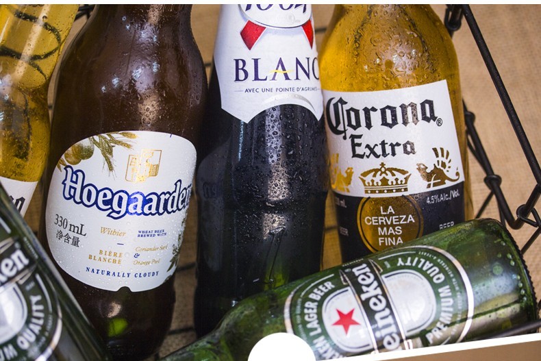 海尼根啤酒 法国进口1664 啤酒 系列组合装 海尼根/福佳/科罗娜/1664