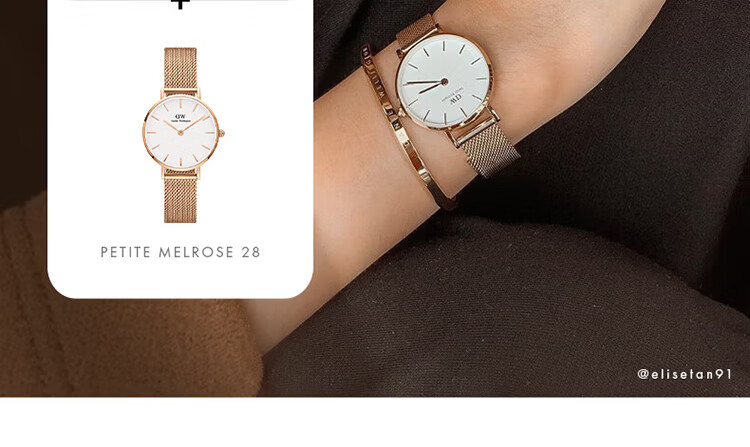 Daniel Wellington [Qixi Valentine's Day Gift] DW Couple Rings Classic Moonlight Silver Rings Couple Rings 029+030 10
