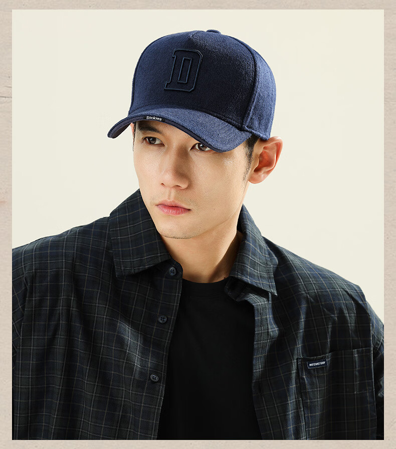 Dickies Lightweight Breathable Baseball Cap Men Sunshade Slim Face Soft Top Pure Cotton Sun Protection Outdoor Duckbill Hat Women Dark Gray 26