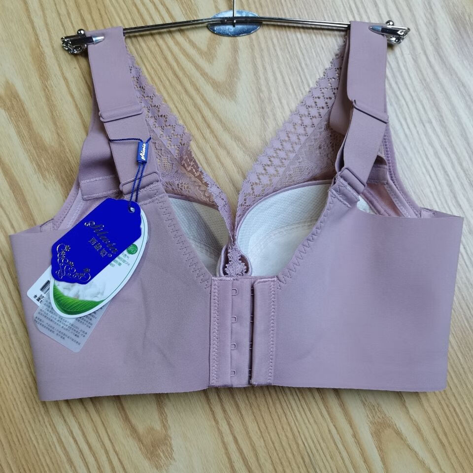 西维娅内衣 西维娅s675-20四排扣软钢圈薄文胸 藕荷粉 85e【图片 价格