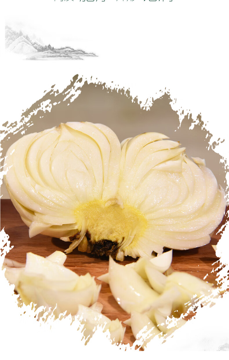 江西万载特产龙牙百合新鲜食用大果级现挖农家蔬菜大百合产地直发7头