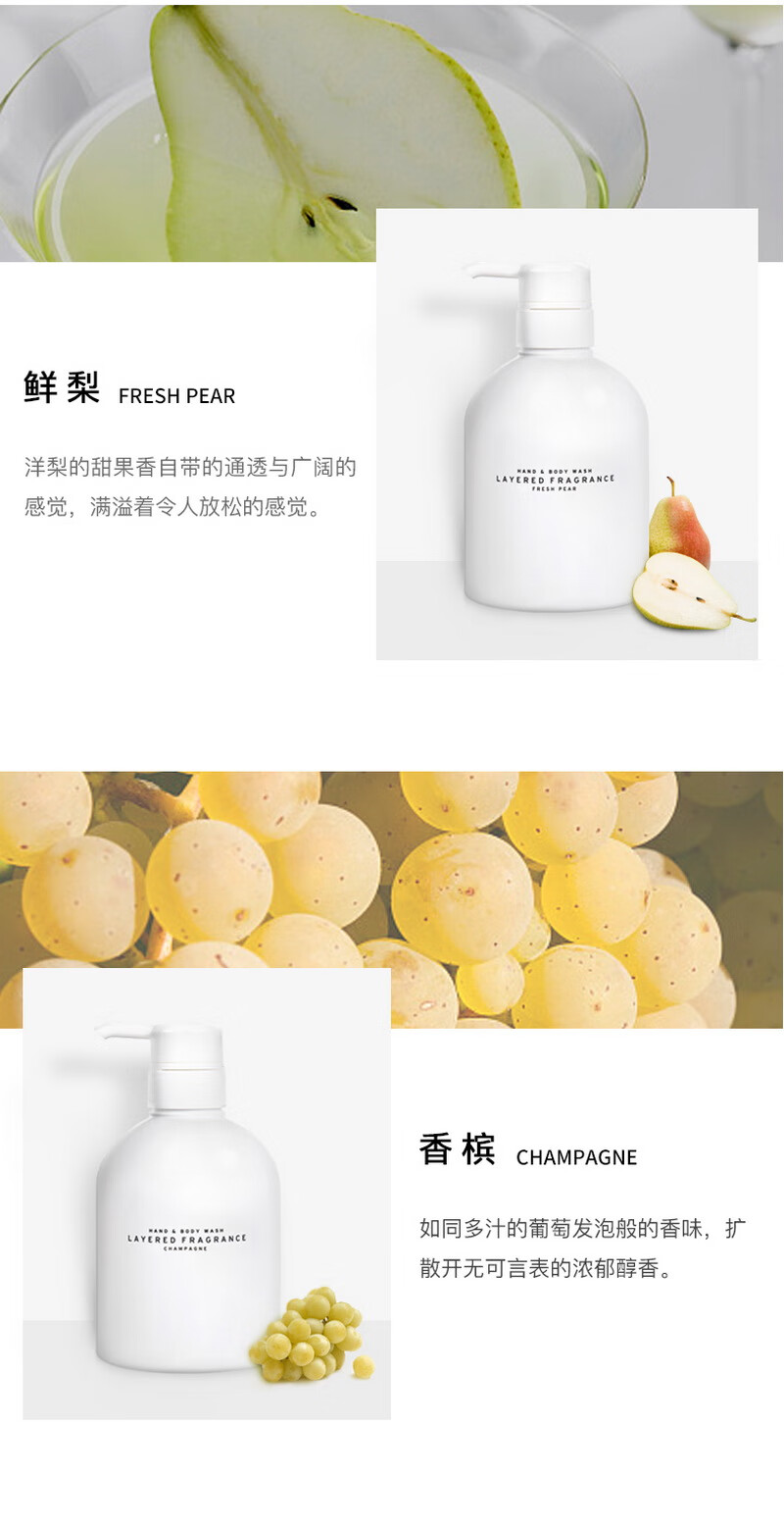 Layered Fragrance Hand Body Wash 香氛沐浴露– Tao's