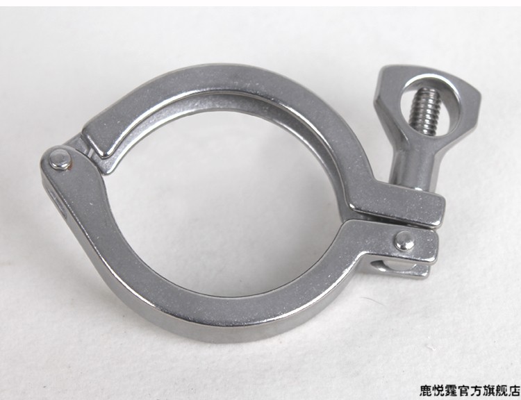 304不锈钢卡箍卫生级快装管箍精铸快速卡环卡扣圆接头