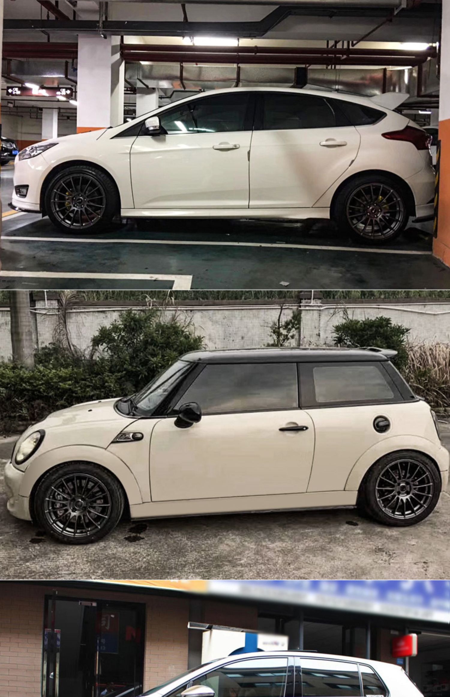 于brz思域a4a3高尔夫3系c级凌度ats速腾轮毂改装 7号fly款哑光枪灰