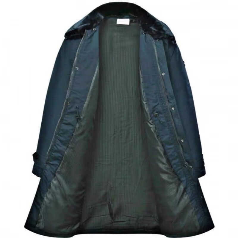 围馨(v&x-char) 际华冬季大衣棉服长款加厚男士寒区加厚保暖防寒 伍士