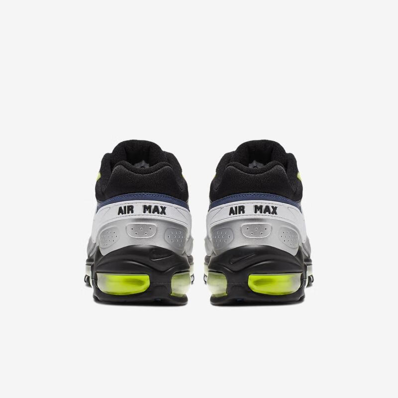 耐克nike男鞋airmax97bw子彈頭氣墊跑鞋運動鞋ao2406blksilbluewht13