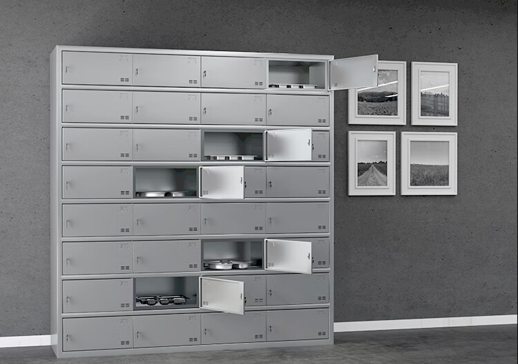 不锈钢餐盘柜更衣柜员工储物柜学校职工餐厅食堂柜碗柜无菌餐具柜