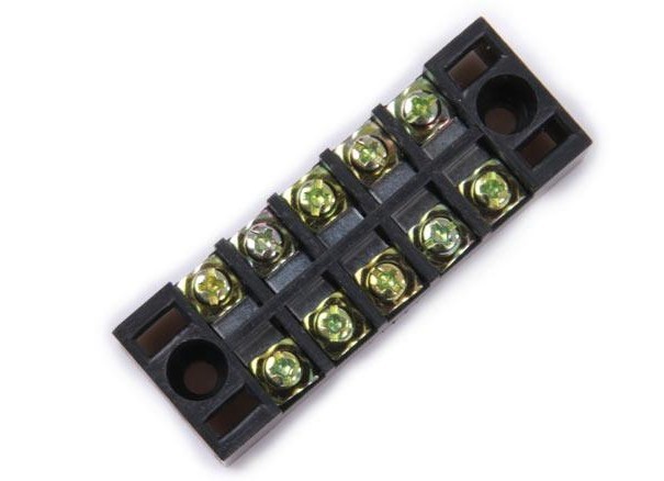 固定式线端子排接线排连接器 板 电流15a25a45atb接线端子接线柱【1个