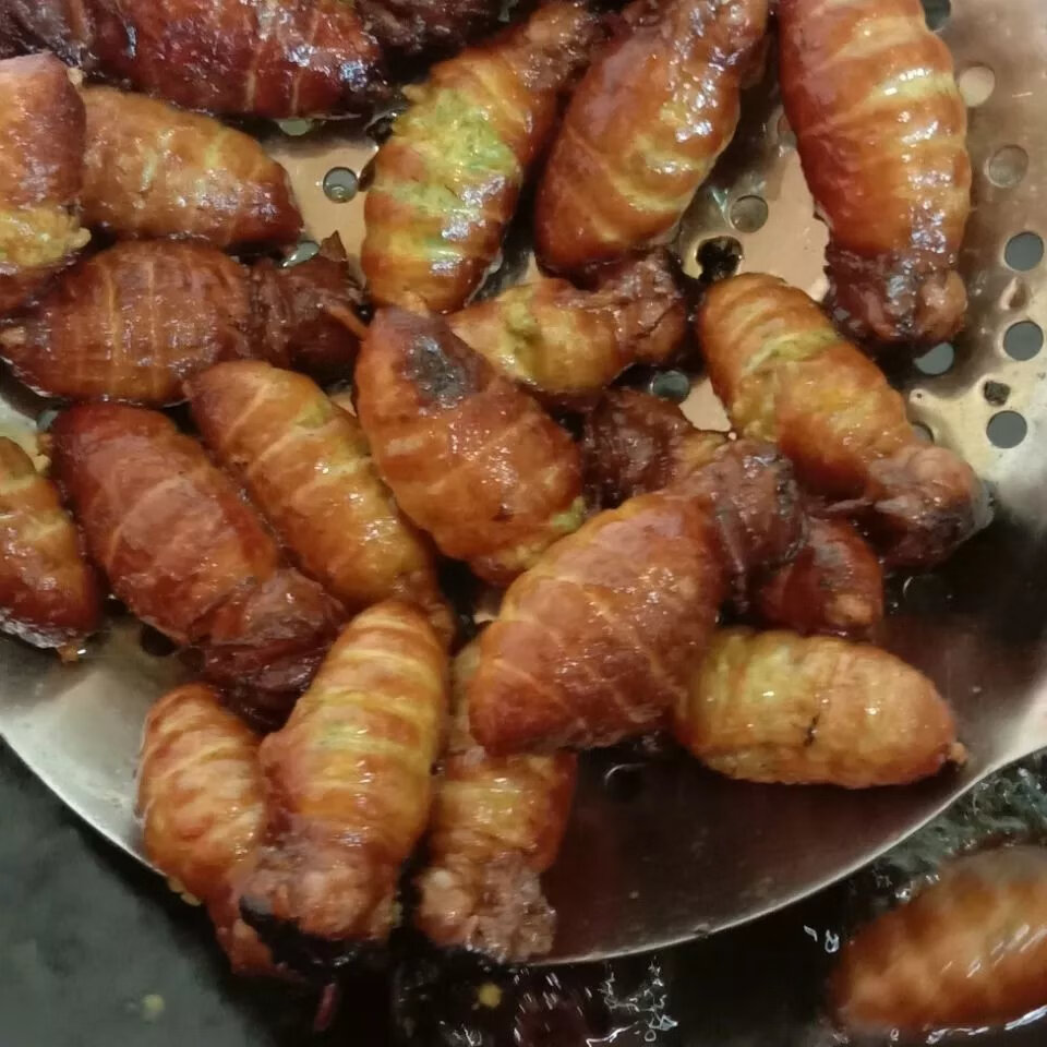 北京同仁堂原料东北特产 生鲜满籽母蚕蛾 个个满籽 绍蛾 就是母蛾绍完