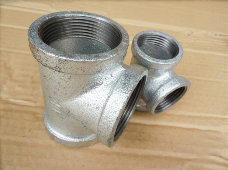 径丝扣内牙三通管件接头三叉4分6分1寸三通 dn25/1寸镀锌铁三通【图片