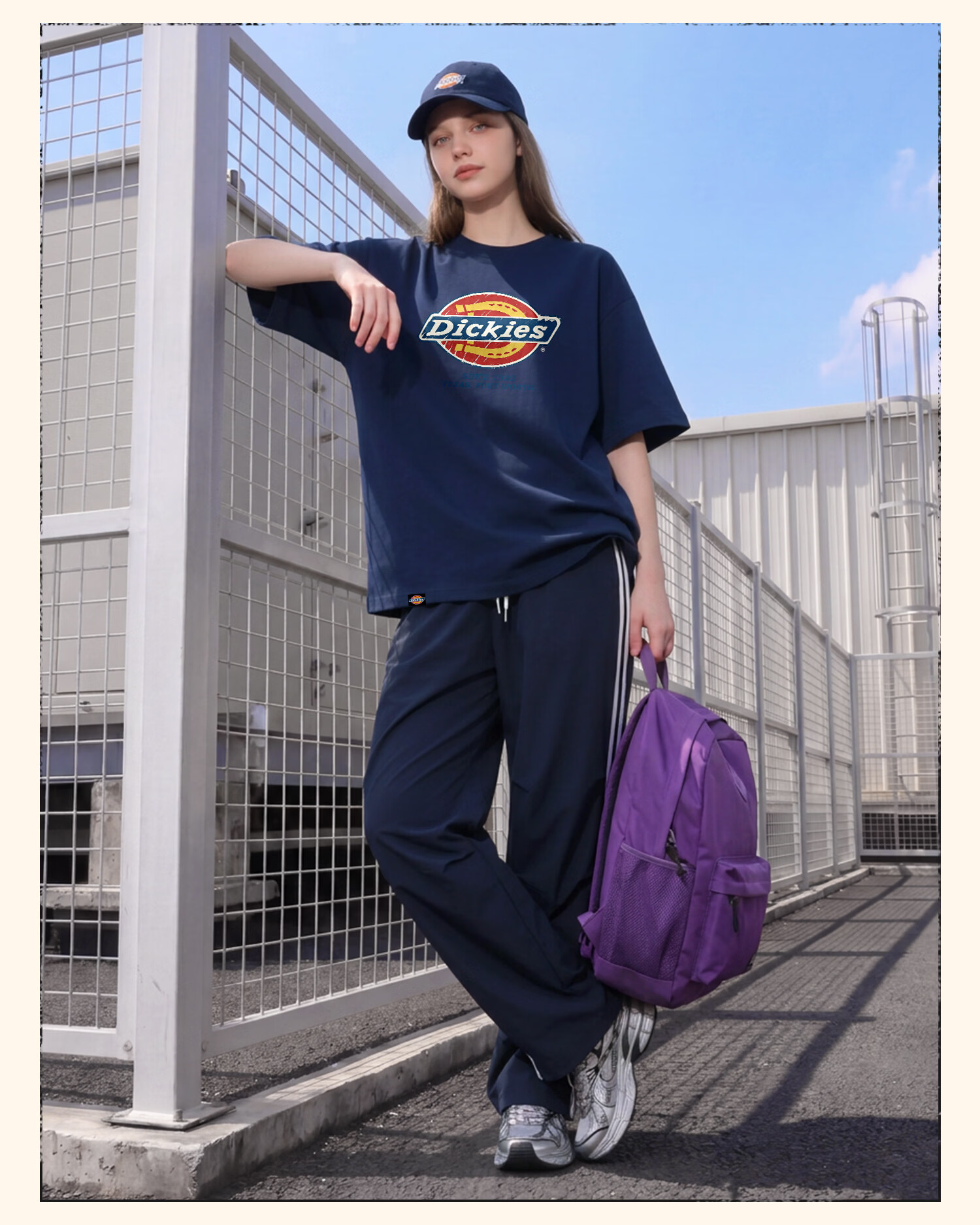 Dickies Dikushe Pure Cotton Short Sleeve T-Shirt Women 2026 New Classic Loose Slim Summer Top C 12