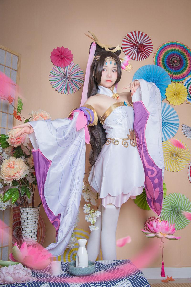 貂蝉cos服仲夏夜之梦现货cos服装 cos绝世舞姬cos经典貂蝉cosplay送