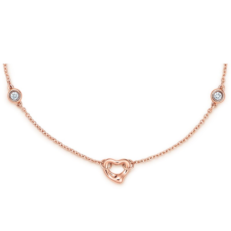 蒂芙尼手链手镯elsa peretti 系列手链 中号(长约 17.