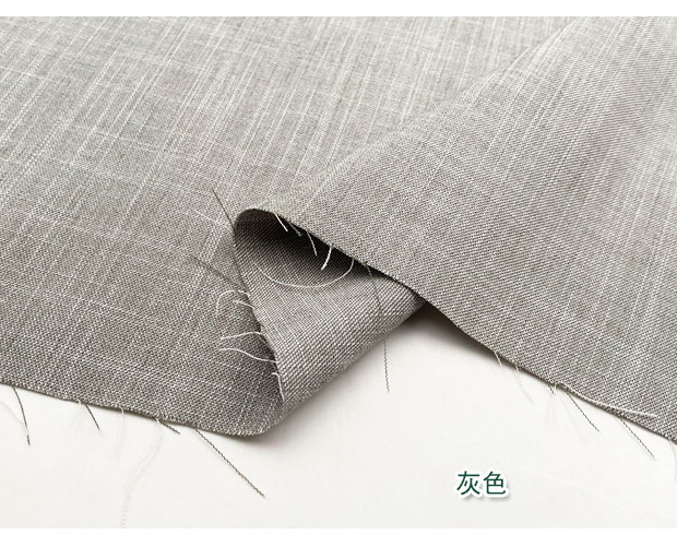 弹力垂感布料 春夏北极冰丝麻料弹力薄款垂感抗皱亚麻做裤子裙子软丝