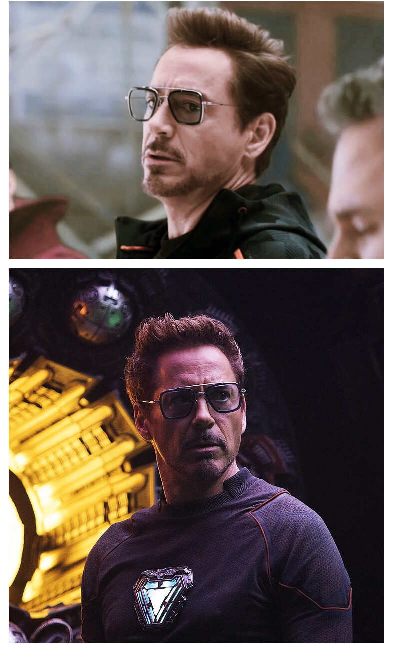 gemmoon聚魅钢铁侠眼镜护目镜同款太阳镜可定制带度数墨镜变色近视