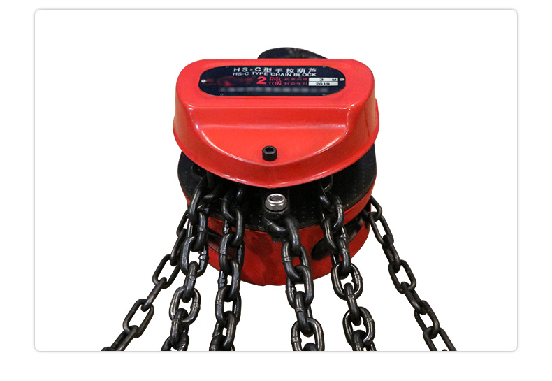 手拉葫芦吊机手动吊机1t/2t/3t/5t倒链吊机起重机 精品三角 1吨x6米