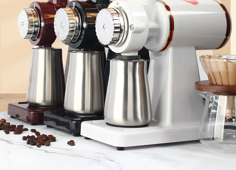 咖啡磨豆机电动意式咖啡豆研磨机粉碎机手冲家商用可选110v 普通款